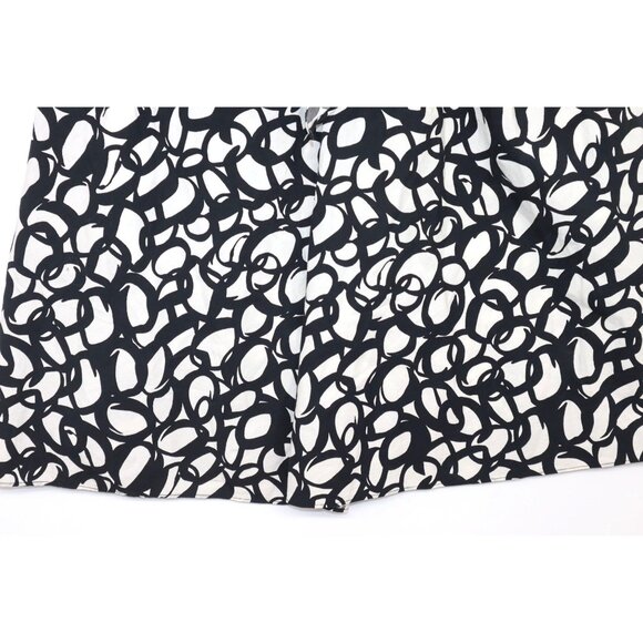 Club Monaco Womens Off Shoulder Abstract Print Dress Size 2 Softgirl Coquette - Picture 5 of 11